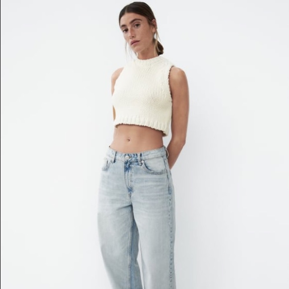 NWOT Zara Cropped Knit
